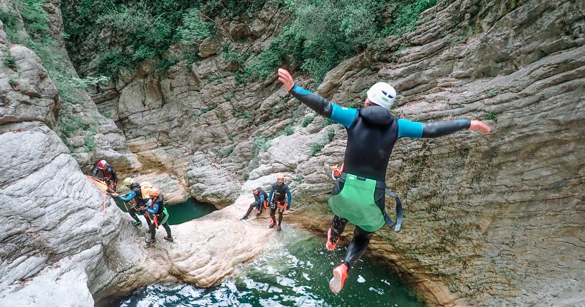 cover canyoning umbria torrentismo orvieto fosso campione prodo Torrentismo in Umbria con Recovery Energy Torrentismo Forra del Casco Valnerina Spoleto Torrentismo in Umbria, a Fosso Campione o "Prodo" a Orvieto